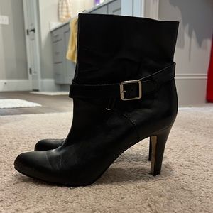 Ann Taylor black booties